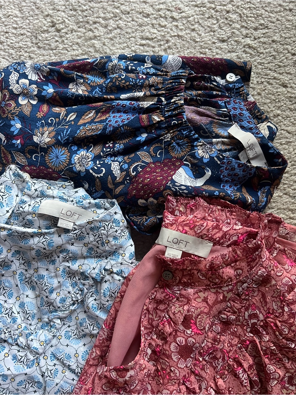 LOFT Lot of Shirts (3) - Size XS